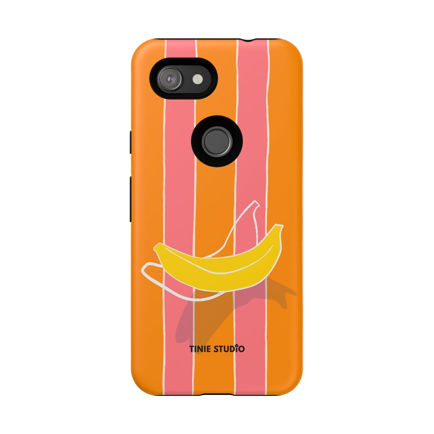 Stripy Banana Handyhülle