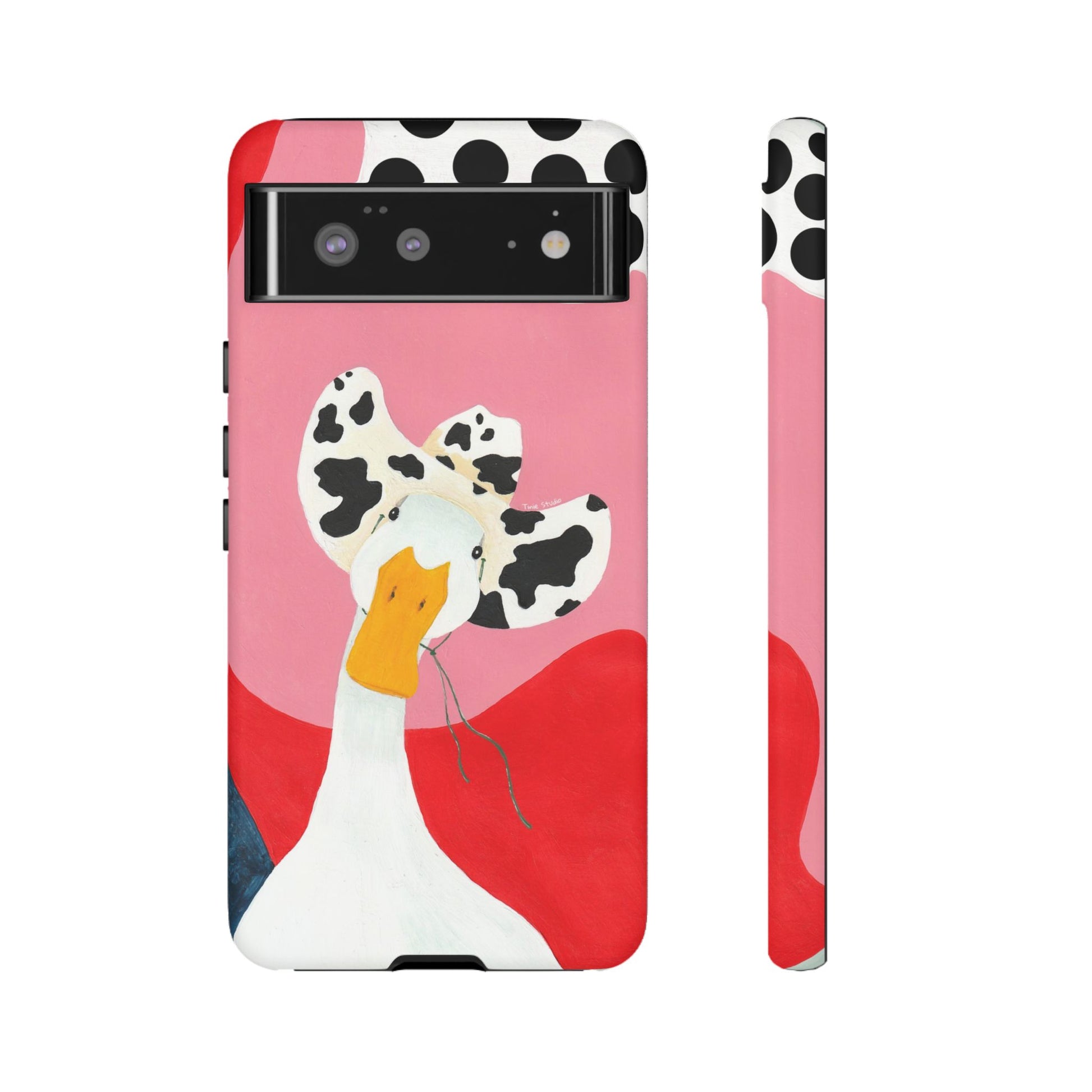 Trippy Cowboy Goose Phone Case - Tinie Studio