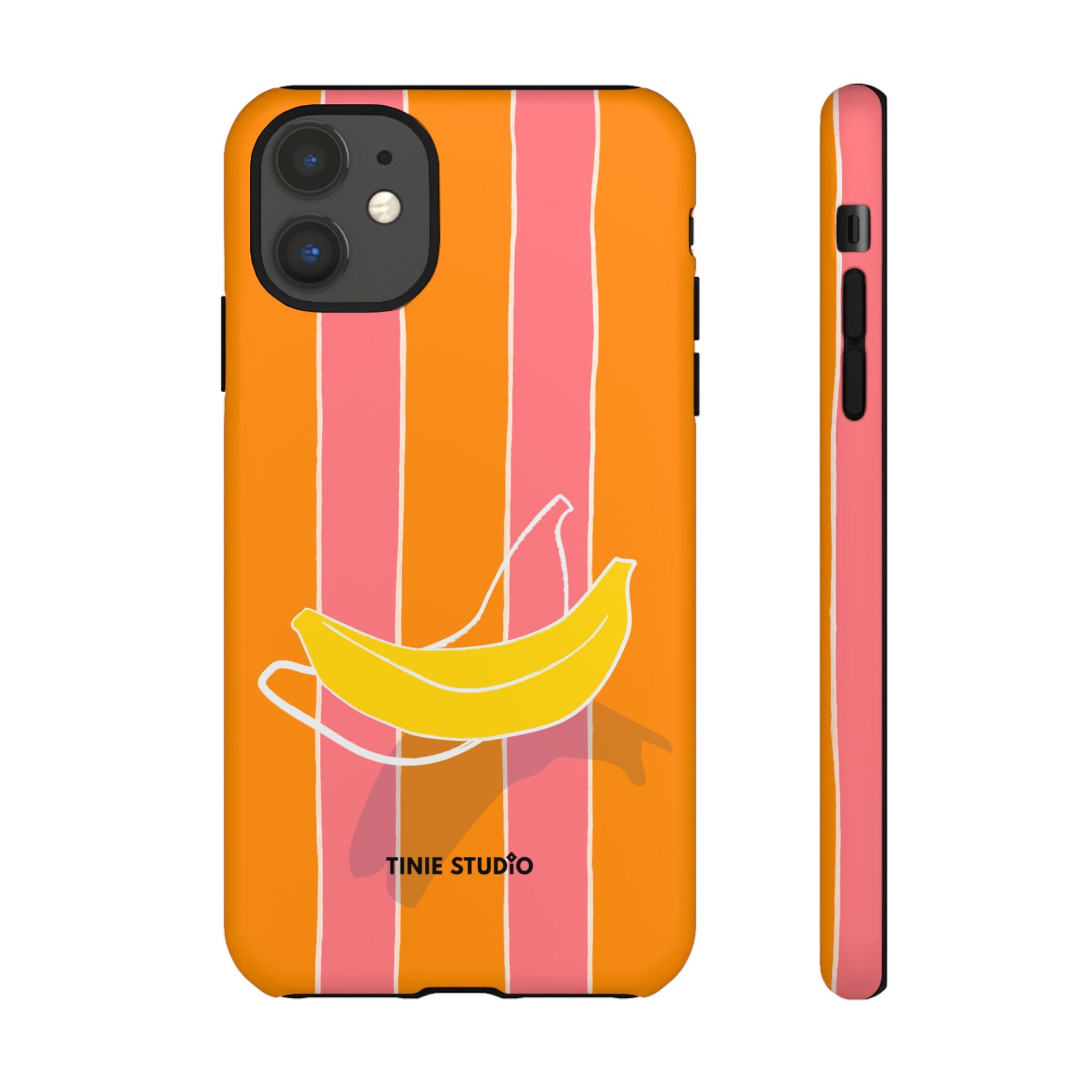Stripy Banana Phone Case - Tinie Studio