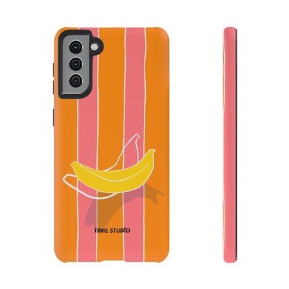 Stripy Banana Phone Case - Tinie Studio