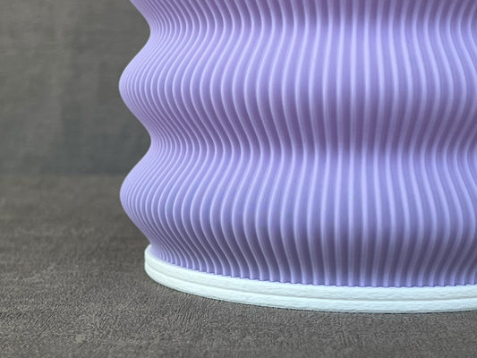 Purple Wavy Planter - Tinie Studio