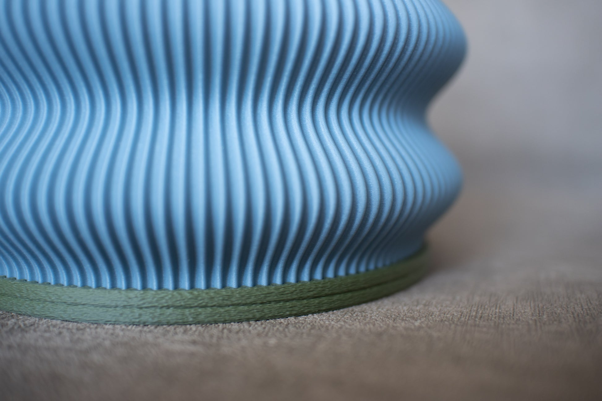 Blue Wavy Planter - Tinie Studio