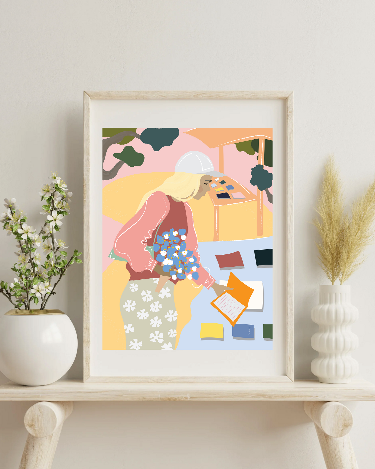 Market Day Print - Tinie Studio