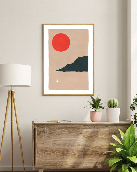 Spanish Sunset Print - Tinie Studio