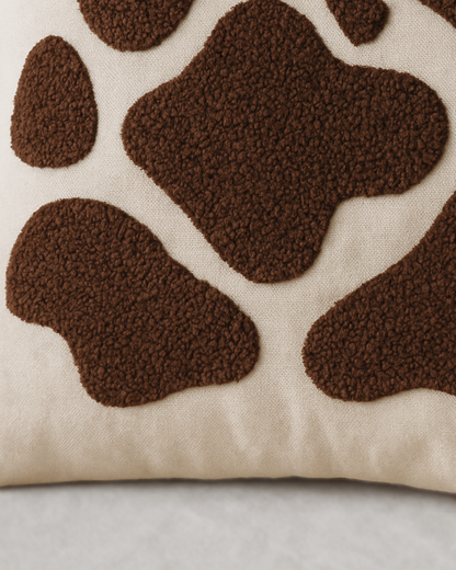 Cozy Cow Punch Needle Cushion - Tinie Studio