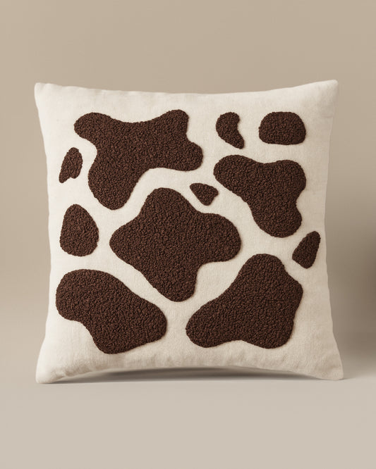 Cozy Cow Punch Needle Cushion - Tinie Studio