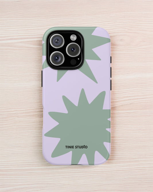 Starburst Sage Phone Case - Tinie Studio